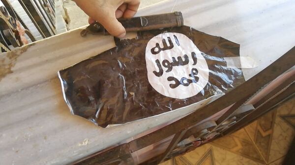 من مخلفات تنظيم داعش الإرهابي في حوض اليرموك - سبوتنيك عربي