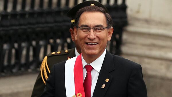 رئيس بيرو مارتن فيزكارا - سبوتنيك عربي