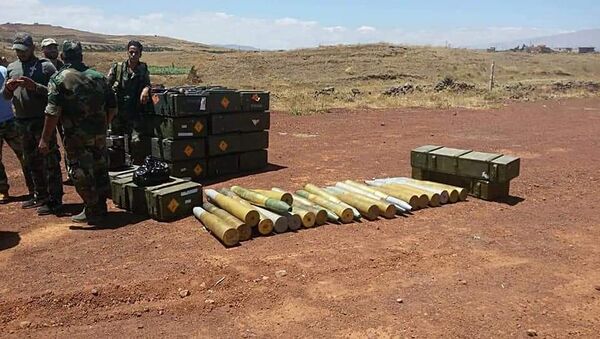 ذخائر اغتنمها الجيش السوري بعد تقدمه في الجنوب - سبوتنيك عربي