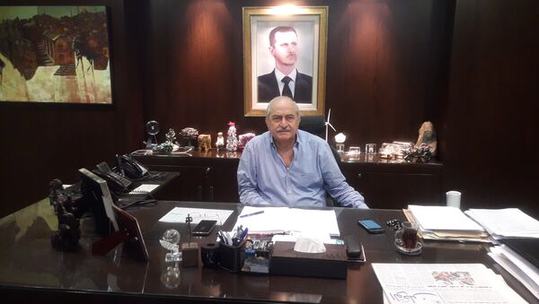 رئيس مجلس الأعمال السوري الروسي سمير حسن - سبوتنيك عربي