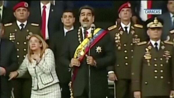 لحظة محاولة اغتيال رئيس فنزويلا - سبوتنيك عربي