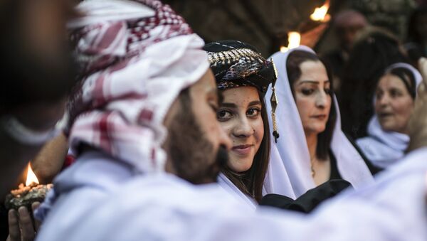 الفتيات الإيزيديات العراقيات، 18 أبريل/ نيسان 2018 - سبوتنيك عربي