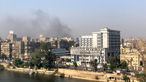 حريق في القاهرة - سبوتنيك عربي
