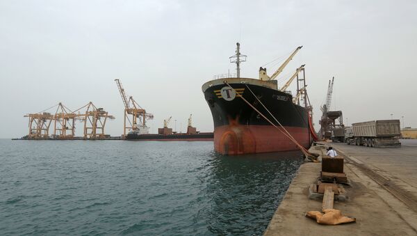 ميناء الحديدة، اليمن 5 أغسطس/ آب 2018 - سبوتنيك عربي