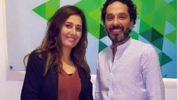 الممثلة المصرية حلا شيحة بعد خلعها للحجاب - سبوتنيك عربي
