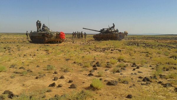 الجيش السوري يحشر داعش في بادية السويداء - سبوتنيك عربي