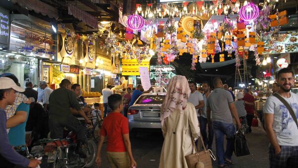 دمشق القديمة وحلوياتها الشرقية تحتفي بـ عيد الأضحى - سبوتنيك عربي