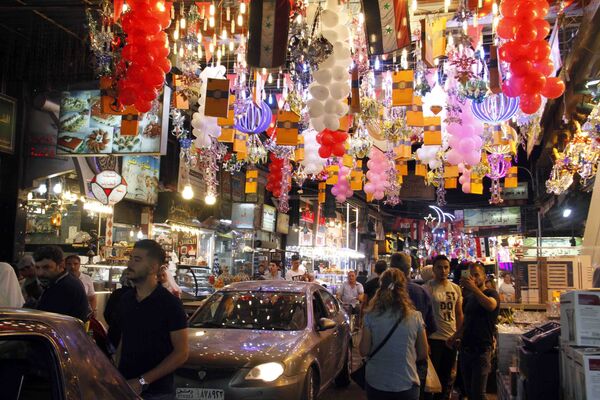 دمشق القديمة وحلوياتها الشرقية تحتفي بـ عيد الأضحى - سبوتنيك عربي