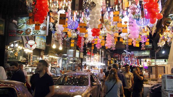  دمشق القديمة وحلوياتها الشرقية تحتفي بـ عيد الأضحى - سبوتنيك عربي
