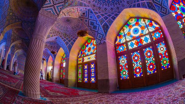 مسجد نصير الملك (أو المسجد الوردي) في شيراز، إيران - سبوتنيك عربي