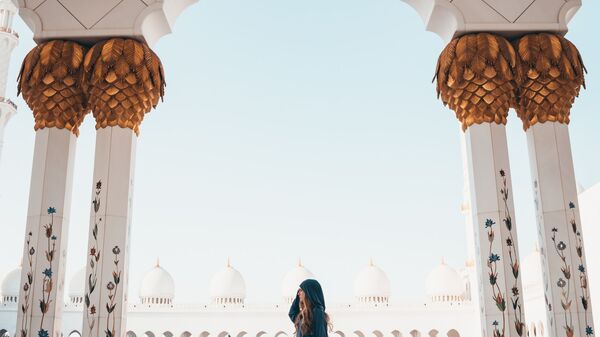 مسجد الشيخ زايد في أبو ظبي، الإمارات العربية المتحدة - سبوتنيك عربي