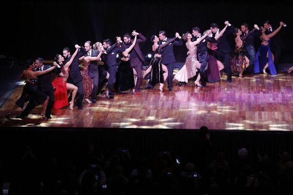 البطولة الدولية لرقص التانغو في بوينس آيرس، الأرجنتين 22 أغسطس/ آب 2018 - سبوتنيك عربي