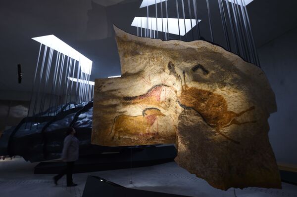 حديقة Lascaux's Stone Age cave في مونتينياك، فرنسا - سبوتنيك عربي