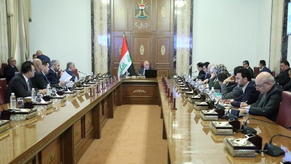 مجلس الوزراء العراقي برئاسة حيدر العبادي - سبوتنيك عربي