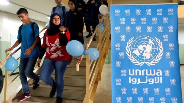 وكالة الأمم المتحدة لإغاثة وتشغيل اللاجئين الفلسطينيين في الشرق الأدنى (أونروا) الأونروا - سبوتنيك عربي