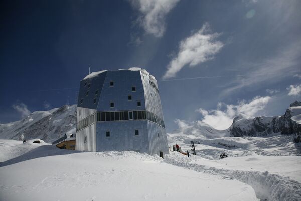 منزل مونتي روزا لمتسلقي الجبال، سويسرا - سبوتنيك عربي