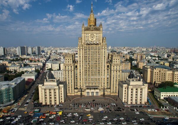 مبنى وزارة الخارجية الروسية في موسكو - سبوتنيك عربي