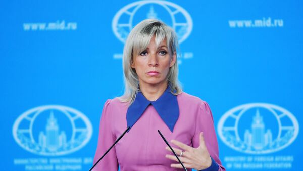 المتحدثة باسم الخارجية الروسية ماريا زاخاروفا - سبوتنيك عربي