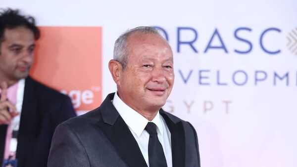 رجل الأعمال المصري نجيب ساويرس في افتتاح مهرجان الجونة السينمائي الثاني، 20 سبتمبر/أيلول 2018 - سبوتنيك عربي