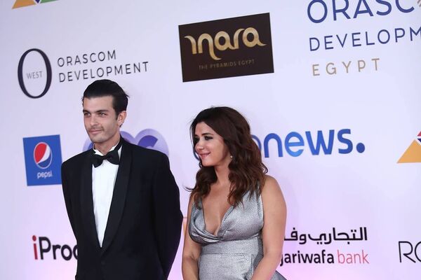 الممثلة المصرية غادة عادل في افتتاح مهرجان الجونة السينمائي الثاني، 20 سبتمبر/أيلول 2018 - سبوتنيك عربي
