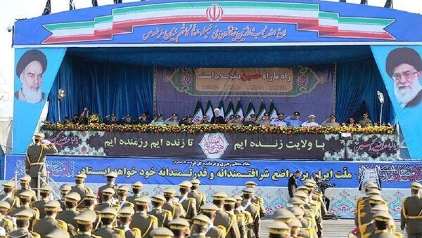 العرض العسكري للحرس الثوري والجيش في العاصمة طهران - سبوتنيك عربي
