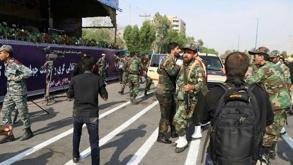 انفجار الأهواز في إيران خلال العرض العسكري - سبوتنيك عربي