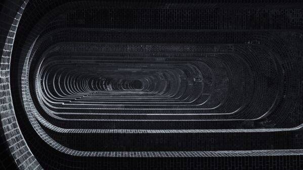 صورة لجسر وادي أوز في إنجلترا Ouse Valley viaduct in Sussex، من قبل المصور أندريو روبيرتسون من بريطانيا، الذي دخل ضمن قائمة المرشحين النهائيين لمسابقة جوائز فن التصوير المعماري 2018 في فئة التصميم الداخلي - سبوتنيك عربي