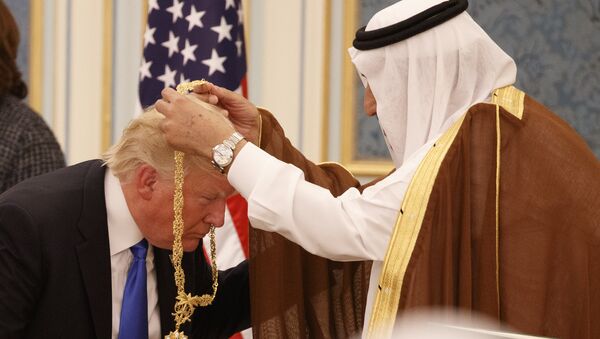 دونالد ترامب - الملك سلمان - سبوتنيك عربي
