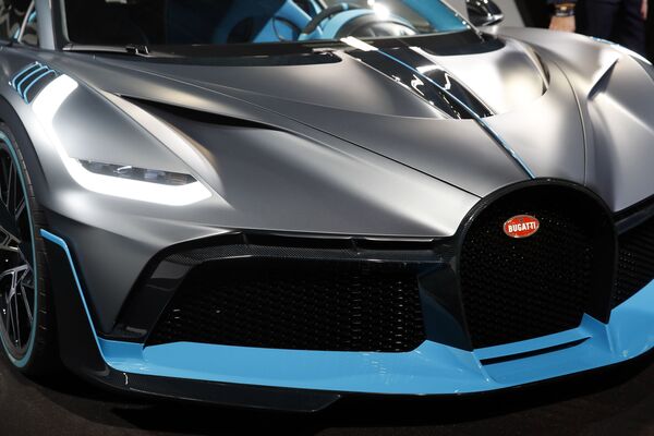 سيارة موديل بوغاتي ديفو (Bugatti Divo) في معرض السيارات الدولي مونديال دو لوتوموبيل في باريس، 3 أكتوبر/ تشرين الأول 2018 - سبوتنيك عربي