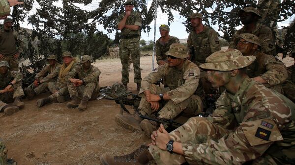 الجيش البريطاني خلال التدريبات - سبوتنيك عربي