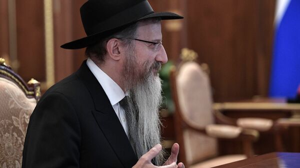 حاخام اليهود الأكبر في روسيا، بيريل لازار - سبوتنيك عربي