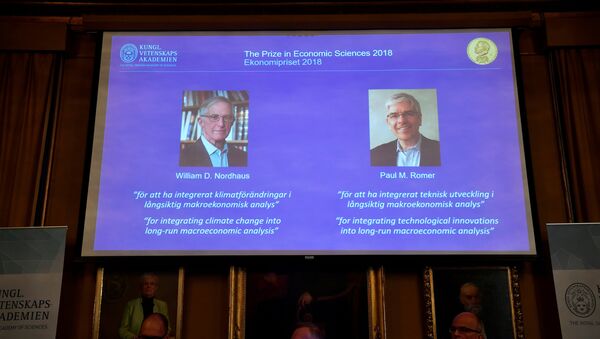ويليام نوردهاوس وبول رومر جائزة نوبل في الاقتصاد - سبوتنيك عربي