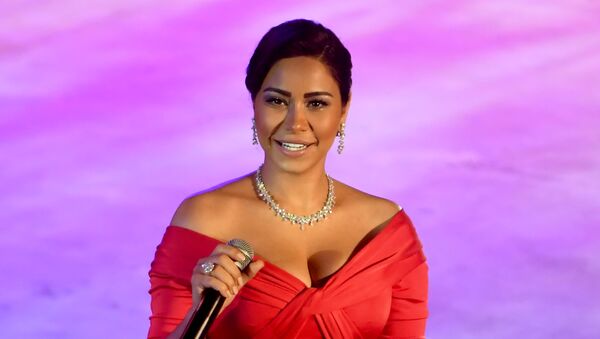 المغنية المصرية شيرين عبدالوهاب، قرطاج 28 يوليو/ تموز 2017 - سبوتنيك عربي
