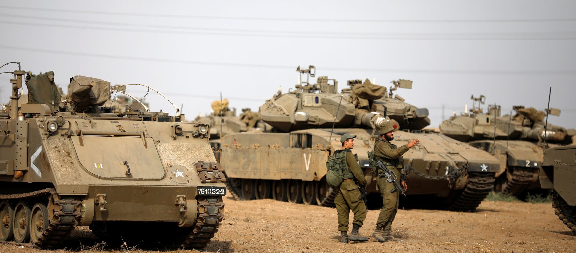 انتشار قوات الجيش الإسرائيلي على الحدود مع قطاع غزة، 18 أكتوبر/ تشرين الأول 2018 - سبوتنيك عربي, 1920, 28.04.2021