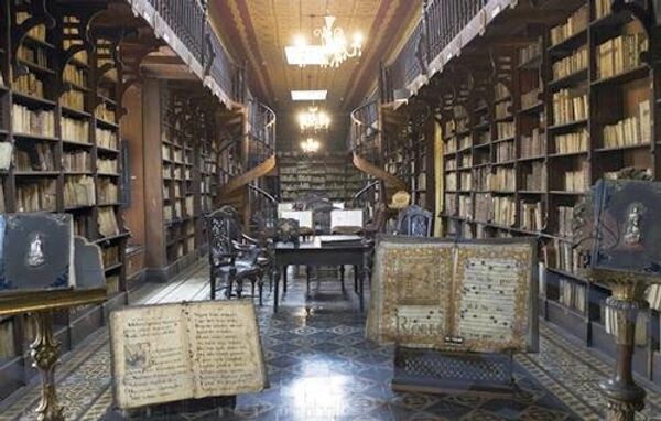 مكتبة دير سانت كاترين مكتبة دير سانت كاترين - سبوتنيك عربي