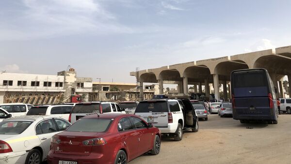 معبر نصيب الحدودي بين الأردن وسوريا - سبوتنيك عربي