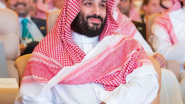 ولي العهد السعودي محمد بن سلمان في مؤتمر مبادرة الاستثمار المستقبلي في الرياض، 23 أكتوبر/ تشرين الأول 2018 - سبوتنيك عربي