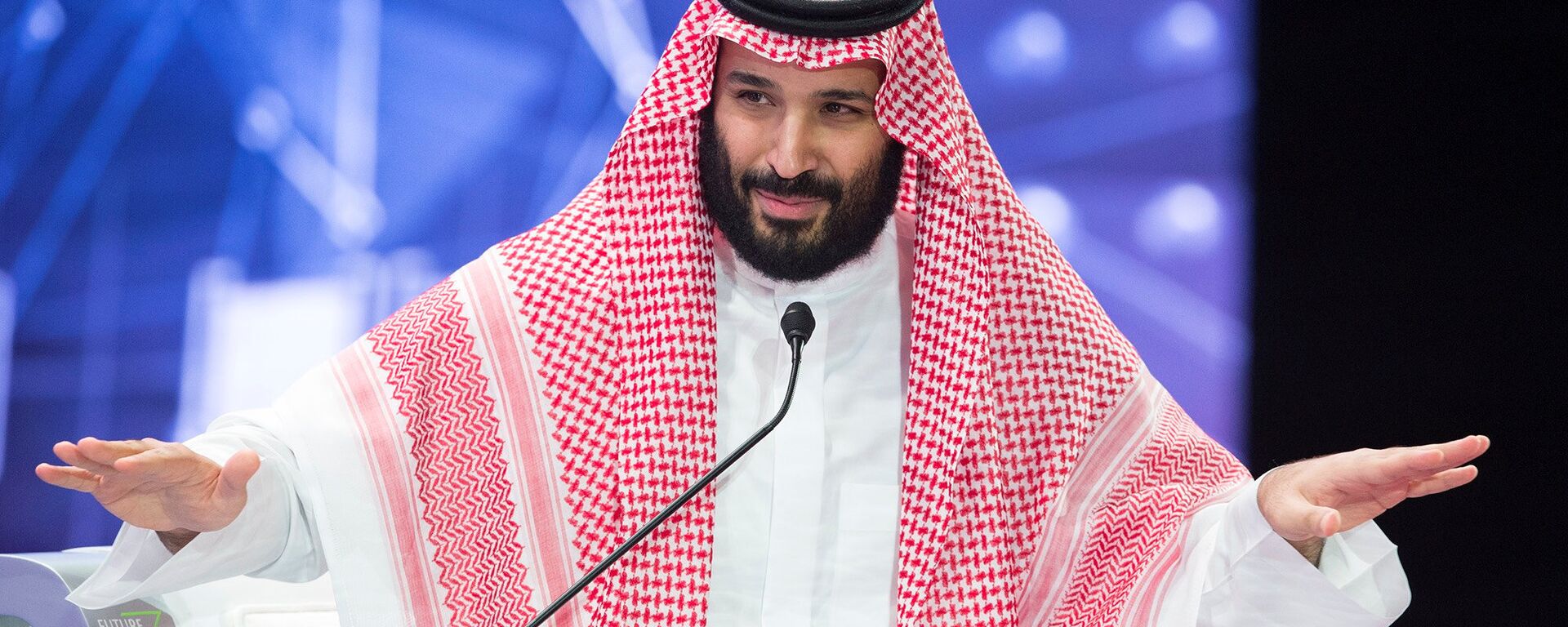 ولي العهد السعودي الأمير محمد بن سلمان يتحدث خلال منتدى مبادرة الاستثمار المستقبلية في الرياض - سبوتنيك عربي, 1920, 02.05.2021
