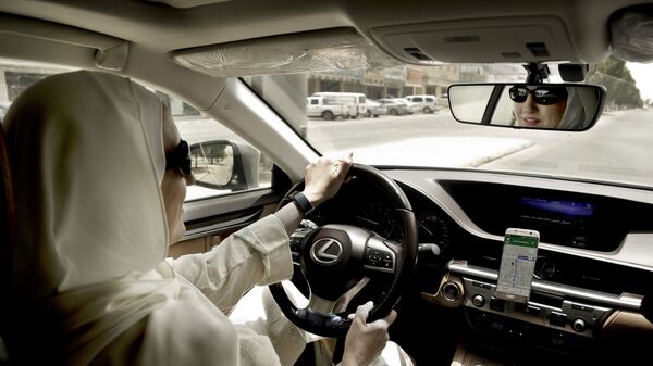 قيادة المرأة السعودية للسيارة، الرياض، 25 يونيو/ حزيران 2018 - سبوتنيك عربي