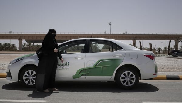قيادة المرأة السعودية للسيارة، الرياض، 23 يونيو/ حزيران 2018 - سبوتنيك عربي