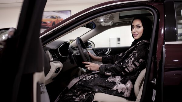 قيادة المرأة السعودية للسيارة، الرياض، 22 يونيو/ حزيران 2018 - سبوتنيك عربي