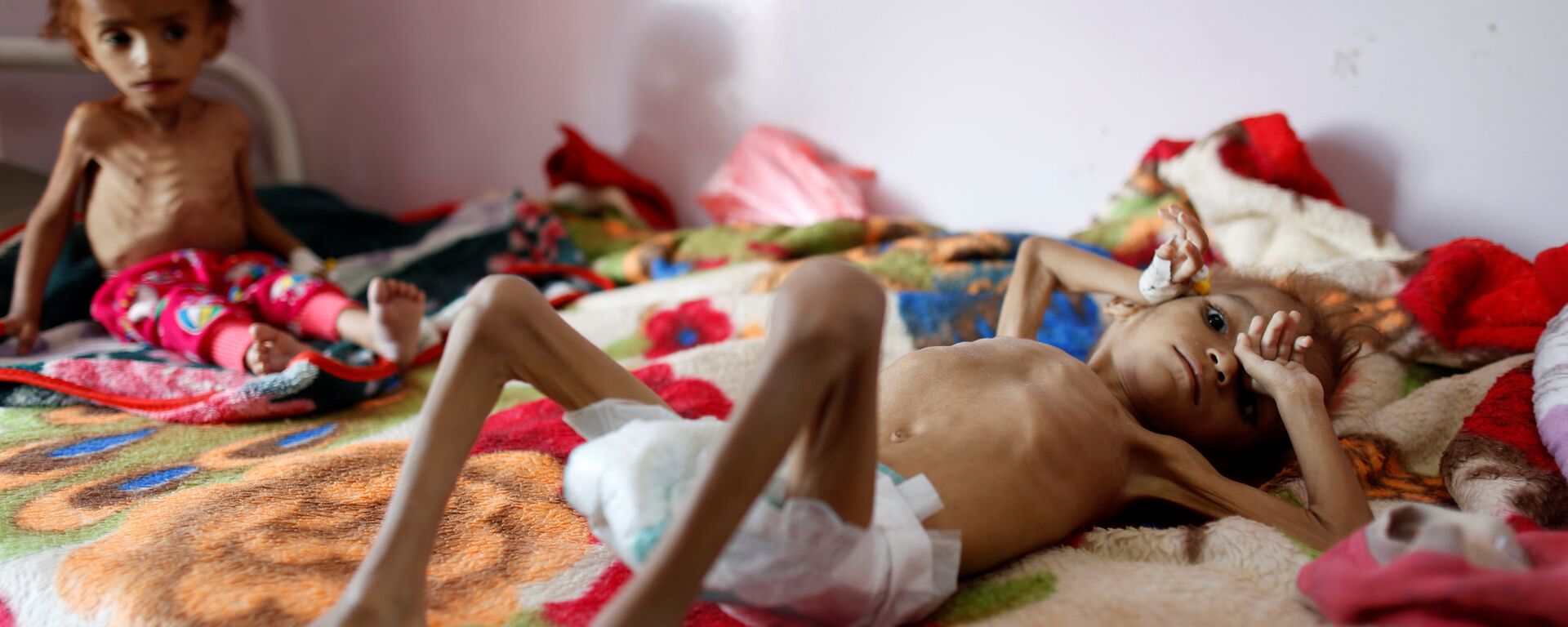 أطفال اليمن، المجاعة، 6 أكتوبر/ تشرين الأول 2018 - سبوتنيك عربي, 1920, 02.11.2018