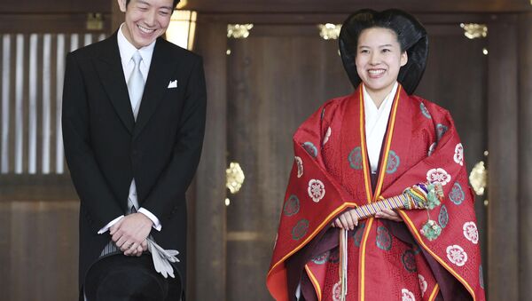 زواج الأميرة اليابانية أياكو من كي موريا - سبوتنيك عربي
