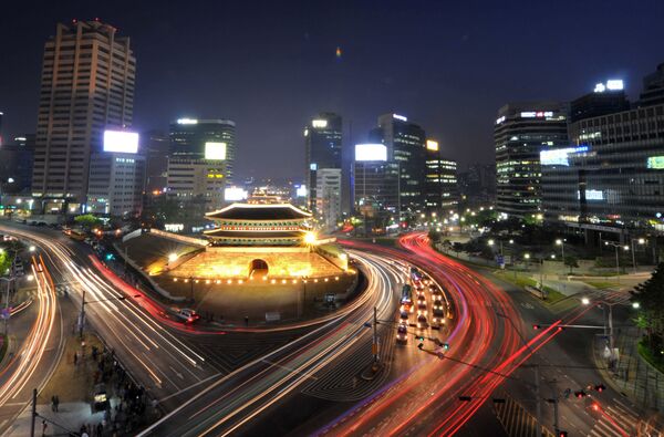 شوارع مدينة سئول، كوريا الجنوبية - سبوتنيك عربي