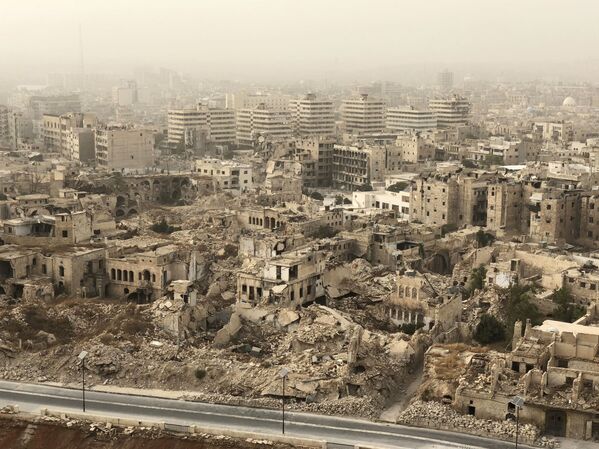 الدمار والركام في مدينة حلب - سبوتنيك عربي