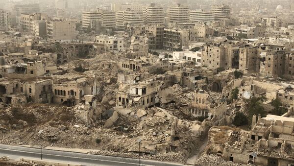 الدمار والركام في مدينة حلب - سبوتنيك عربي