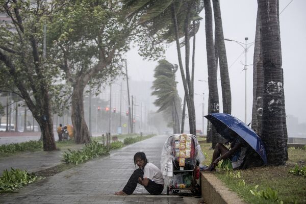إعصار يوتو في مانيلا، الفلبين 30 أكتوبر/ تشرين الأول 2018 - سبوتنيك عربي