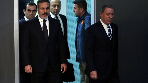 وزير الدفاع التركي خلوصي أكار - سبوتنيك عربي