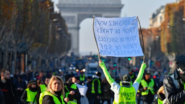 الاحتجاجات في فرنسا - سبوتنيك عربي