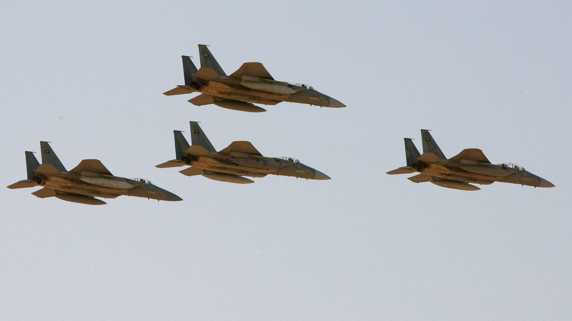 طيران التحالف العربي - مقاتلات إف-15 (F-15) السعودية - سبوتنيك عربي, 1920, 07.05.2021